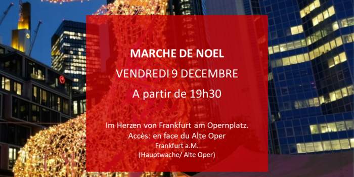 Friday au Marché de Noël