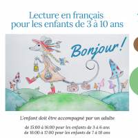 Lecture de contes en français pour les enfants avec La Pause Française 