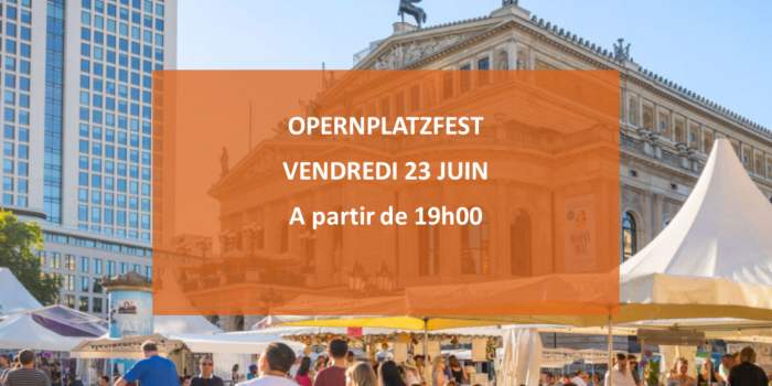 Festival « Opernplatz » 